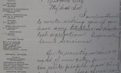 1920 letter from naacp on residential segregation, from loc collection, ann juergens