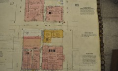 sanborn map of cream of wheat building, 1912, city archives by lisa lynch