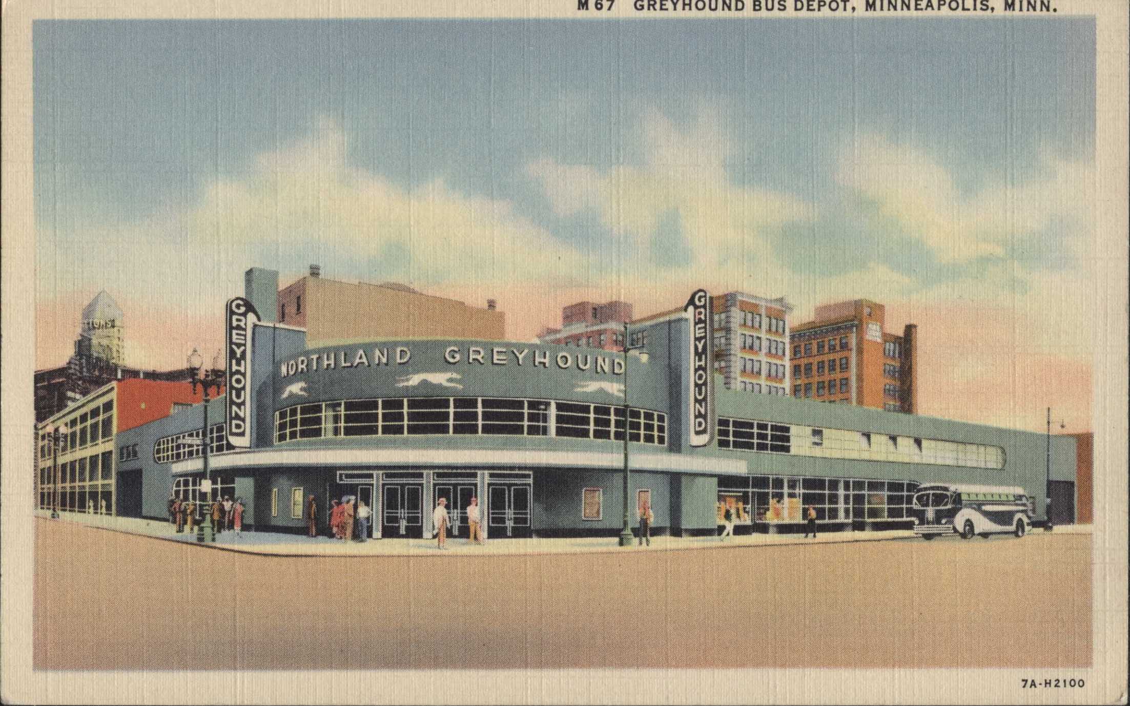 greyhound terminal, became first avenue