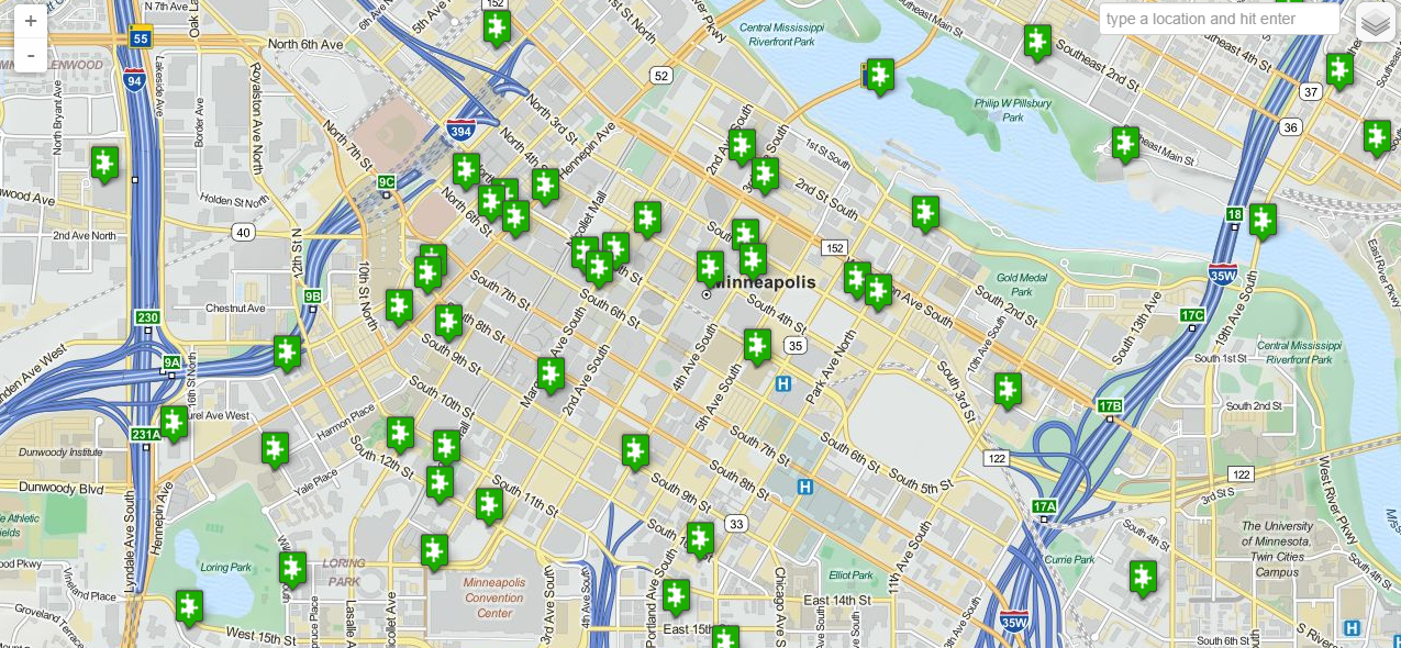 static national register map