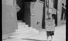 strike, creamette company, john vachon, September 1939, LOC