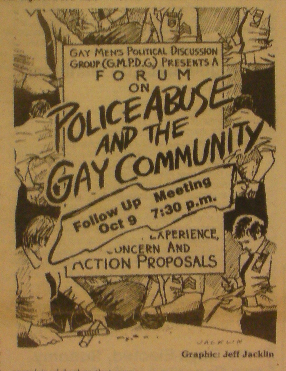 GLC Voice, police abuse, 1984