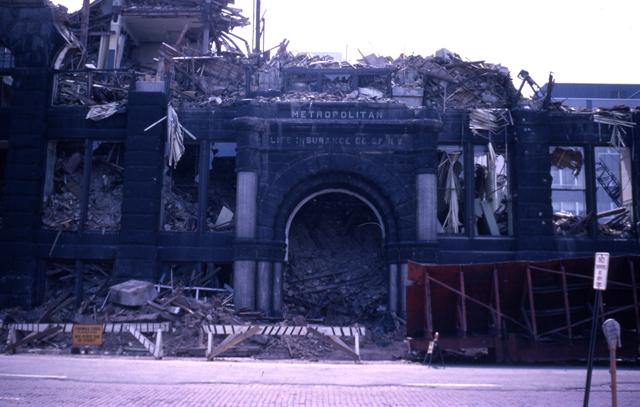 resized version, HHM Gateway030-Metropolitan Building Demolition - Front of the building