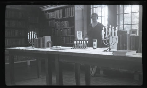 menorahs at Sumner_Branch_Minneapolis_Public_Library_Minneapolis_Minnesota c. 1915, hclib