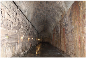 One of the headrace tunnels in St. Anthony.